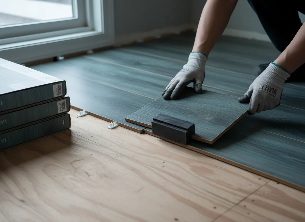 Luxury Vinyl Plank Installation company in Lengby, MN